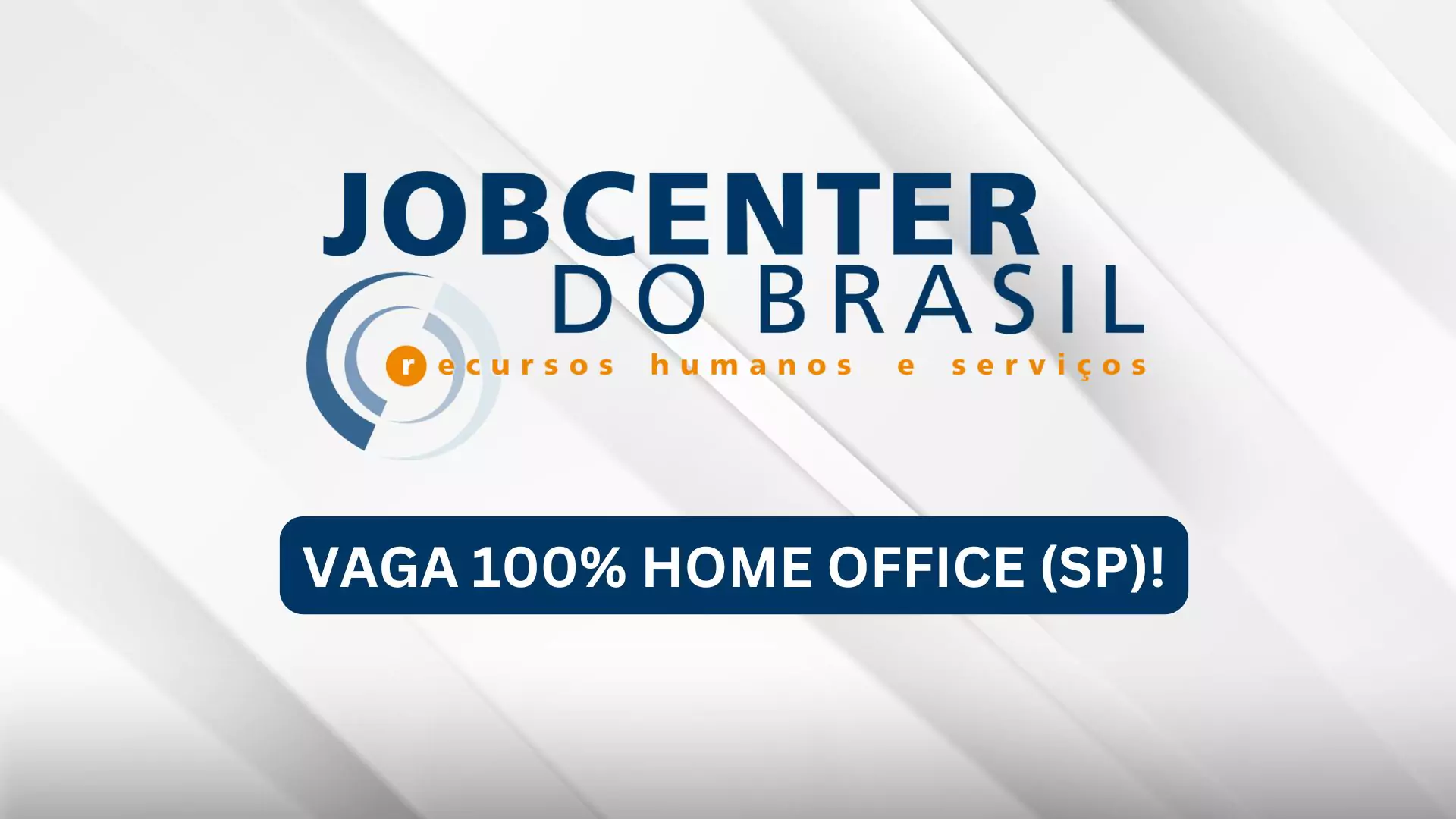 ASSISTENTE ADMINISTRATIVO JÚNIOR Vaga 100 Remota Em SP Na Jobcenter