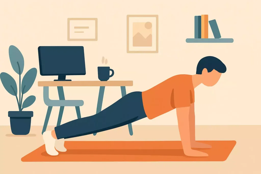 Exercícios e Alongamentos Essenciais para Quem Trabalha em Home Office