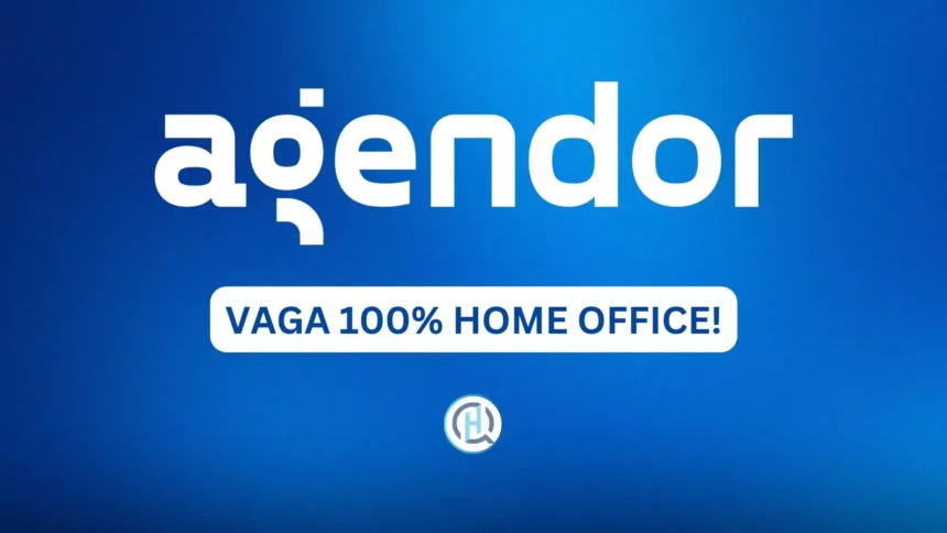 ANALISTA DE CUSTOMER SERVICE JR: A Agendor Abriu Vaga Home Office 100% Remota