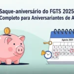 Saque-aniversário do FGTS 2025: Guia Completo para Aniversariantes de Agosto