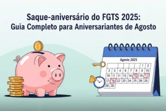 Saque-aniversário do FGTS 2025: Guia Completo para Aniversariantes de Agosto